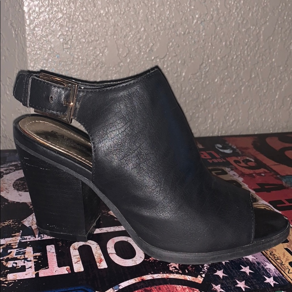 Rampage high heels.